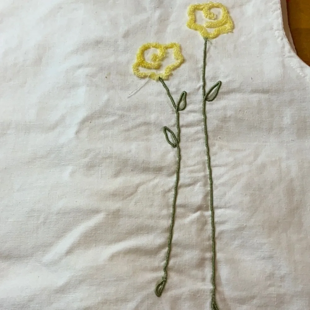 The Childrens Place embroidered Girls Linen top